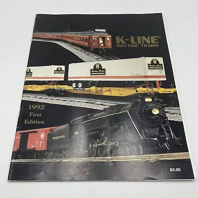 K-Line Electric Trains 1992 First Edition - Paperback • $4.54