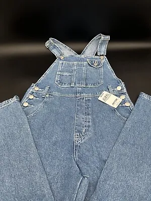 $16.99 • Buy NWT Women’s Stonewash Arizona Jeans Denim Bib Overalls Size Medium