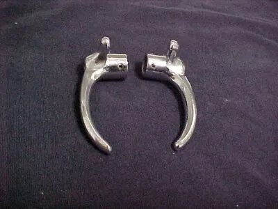 1940-1948 Plymouth Dodge DeSoto Chrysler PAIR Vent Window Handle Closed Cars NOS • $89.50