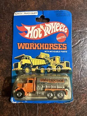 Vintage 1980 Mattel Hot Wheels #1689 Peterbilt Tank Truck • $5