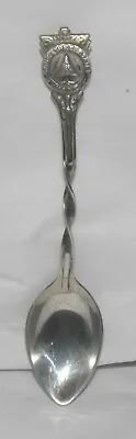 Vintage Bates & Klinke STERLING SILVER Souvenir Spoon MAINE Pine Tree State • $9.95