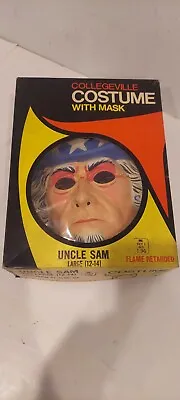 Vintage Uncle Sam Costume Child Large Collegeville • $34.97