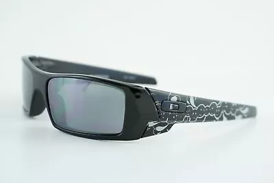 Excellent! 12-785 The London Police Oakley Gascan Polished Black/Black Iridium • $149.99