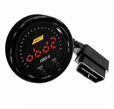 AEM 30-0311 X-Series OBDII Digital Datastream Gauge (2008+ Vehicles ONLY) - OBD2 • $159.80