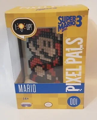 Super Mario Bros 2017 Pixel Pals #001 Lights Up Display Piece New In Box (#132) • $100