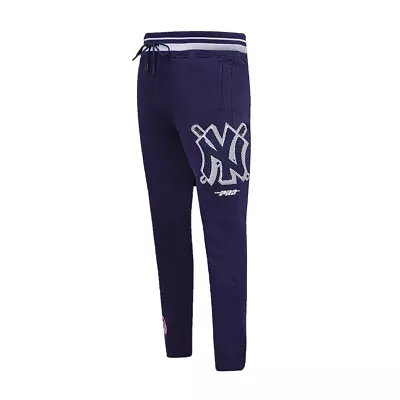 Pro Standard New York Yankees MLB Sweatpants Mash Up Logo Men Midnight Navy • $100