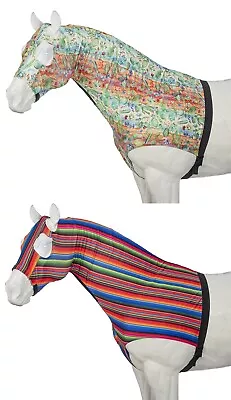 Horse Slinky Mane Stay Hood - 100% Spandex - Cactus Or Serape Print - SMLXL • $53.85