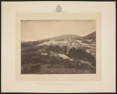 Mammoth Hot Springs From Fort Hill / W.H. Jacksonphoto. Yellowstone • $9.99