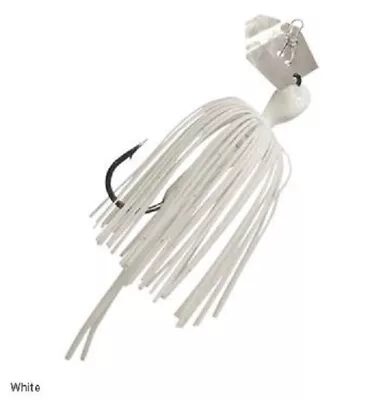 Z-Man ChatterBait Micro 1/8 Oz Jig - White - Zman Chatter Bait • $3.79