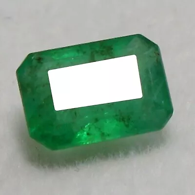 EGL Certified 10 Ct Natural MUZO Colombian Green Emerald UNTREATED AAA+ Gemstone • $31.59