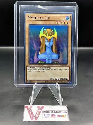 Yu-Gi-Oh! 25th Anniversary MYSTICAL ELF LOB-EN062 Super Rare Mint Legend • $7.27