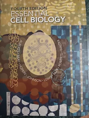 Essential Cell Biology (2014) Hardcover-Revised Edition • $5