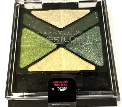 MAYBELLINE EYESTUDIO Color Explosion Eyeshadow -15 FOREST FURY • $12.99