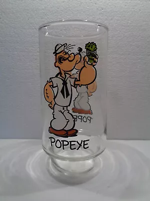 Vintage 1975 POPEYE Kollect A Set Series Coca-Cola Drinking Glass • $12