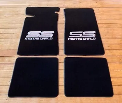 For Chevrolet Monte Carlo SS Floor Mat Mat Carpet Black Set Of4 1982-1988 • $144