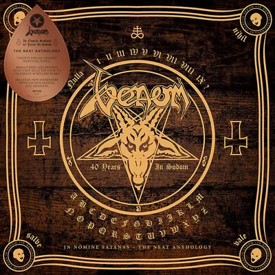 VENOM - IN NOMINE SATANAS - THE NEAT ANTHOLOGY 2 CD SET Black Metal Slayer • $22.99