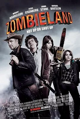 $12.96 • Buy Zombieland Movie Poster - Emma Stone Poster, Woody Harrelson : 11 X 17 Inches 
