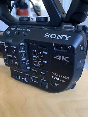 SONY FS5 II With 18-105 Sony Lens.  Extra Battery. Original Box. 4K Camcorder. • £710