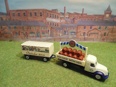 £3.99 • Buy Superb  Tractor  Unit With Long Loaded Trailer ,ho But Usable Oo ,