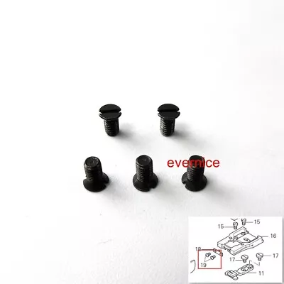 5 PCS POSITION FINGER SCREWS For PFAFF 335 335G #91-000 625-15 • $7.74