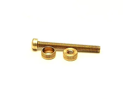 Ajax Solid Brass Grip Screw & Escutcheon - Sets Of 1 3 5 10 Choose Below -NEW • $9.39