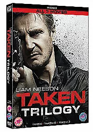 Taken/Taken 2/Taken 3 DVD (2015) Liam Neeson Morel (DIR) Cert 18 3 Discs • £3.43