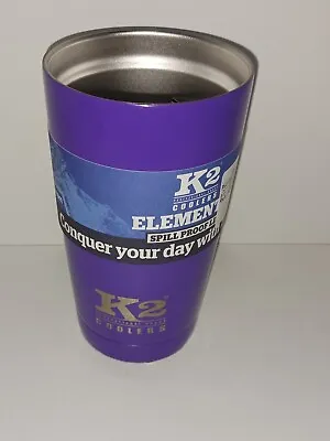 K2 Coolers Element 18 Stainless Color Tumbler Cup - MISSING LID **NEW** • $22.99