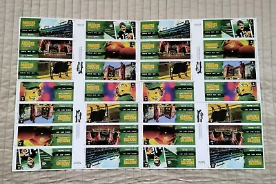 Green Bay Packers 2020 Tickets 4 Uncut Sheets (green Pkg. Games) W/ Bonus Photo • $39.99