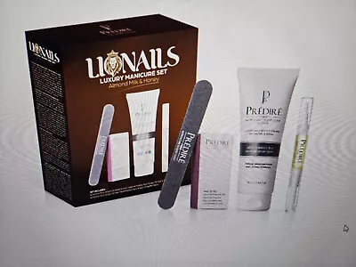 Lionails Luxury Manicure Set | Coconut And Honey 4-Piece Set--NEW--Free Shipping • $54.99