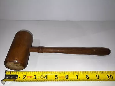 Vintage Wooden Gavel Auctioneer's Judge's Hammer Mallet 11.5 Inches • $13.49