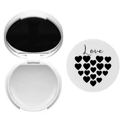 'Love With Hearts ' Lip Balm With Mirror (BM00029439) • £4.99