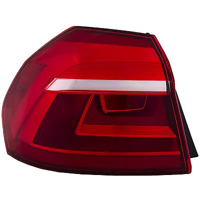 Outer Tail Light Fits Volkswagen Passat 16-17 Driver Side Halogen Tail Lamp • $69.80