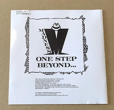 Madness – One Step Beyond... Virgin Italy 1989 Cd Suggs 2 Tone • £12.50