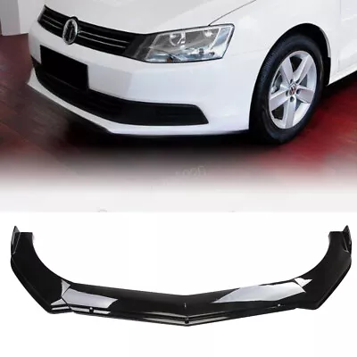 For 11-14 Volkswagen VW Jetta 6 MK6 Front Bumper Lip Spoiler Splitter Body Kit • $66.49