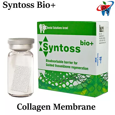 $81.90 • Buy Syntoss Bio+ Dental Implant Collagen Resorbable Surgical Membrane Barrier