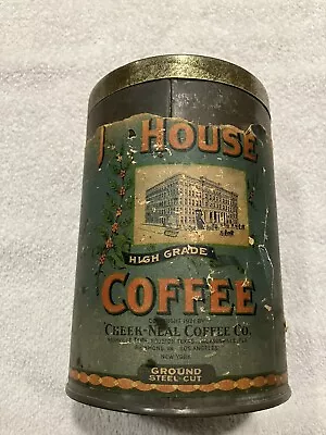 Vintage Maxwell House Coffee Tin Can Paper Label & Lid Label In Poor Condition • $19.95