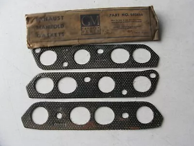 Vintage GM 503434 Exhaust Manifold Gasket Kit For 1933-1954 Pontiac • $25.49