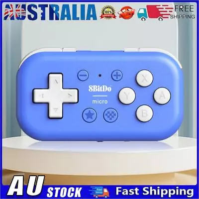 8Bitdo Micro Gamepad Bluetooth-compatible For Switch/Raspberry Pi (Blue) • $27.45