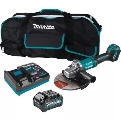 Makita Xgt 40V Max 7'' / 9'' Paddle Switch Angle Grinder Kit • $554