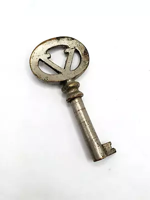 Antique Victrola Phonograhph Cabinet Key Skeleton Open Barrel Old Key Jewelry • $65