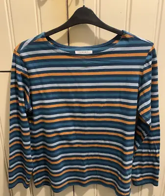 £12 • Buy Seasalt The Sailor Shirt - Top Tee 16 - Tri-stripe Breton