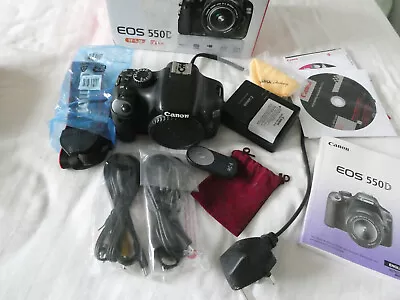 Canon 550d Body And Extras • £100