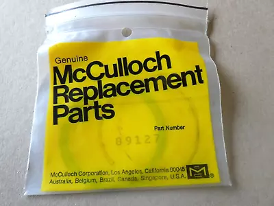 Vintage Genuine McCulloch Piston Ring Set P/N 89127 Go Kart Racing Parts • $16.95