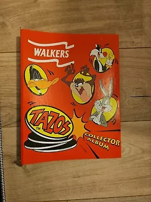 Walkers Tazos Collectors Album Looney Tunes 71 X Tazos Binder And All Inserts • £19.99