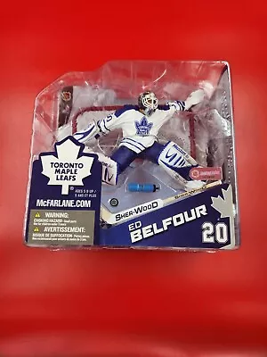 Mcfarlane NHL Ed Belfour Toronto Maple Leafs White Jersey Series 8 Figure • $36.30