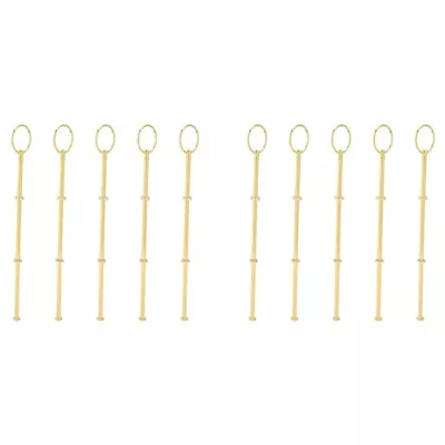 10 Wedding Metal Gold 3 Tier Cake Stand Center Handle Rods Fittings Kit R5T1 • £32.39