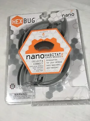 $12.88 • Buy HEXBUG Micro Robotic Creatures Nano Habitat - Curved Bridges - 8 Pieces 