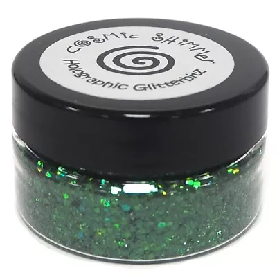 Cosmic Shimmer Holographic Glitterbitz - Emerald Shimmer - 25ml Christmas • £3.60