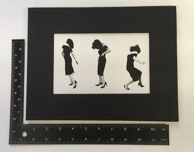 $109 • Buy ROBERT LONGO Men In The Cities Image, Matted 11x14 Frame Ready