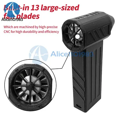 110000RPM Turbo Fan High Power Jet Fan Brushless Motor Air Duster Dust Blower • $61.09